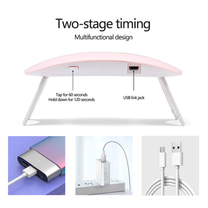Mini LED UV Nail Dryer