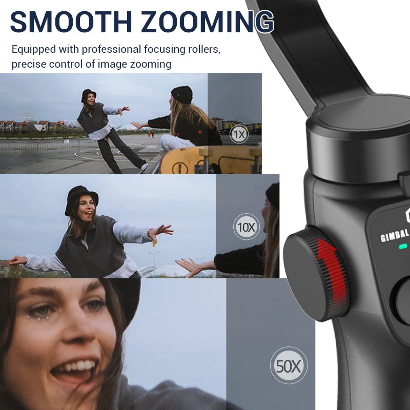 Mobile Phone Stabilizer Smart Anti-Shake Handheld Gimbal