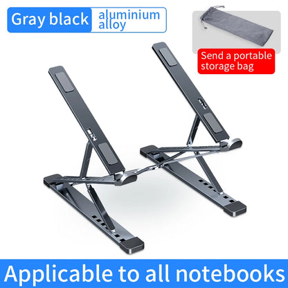 Adjustable Aluminum Laptop Riser – X Style
