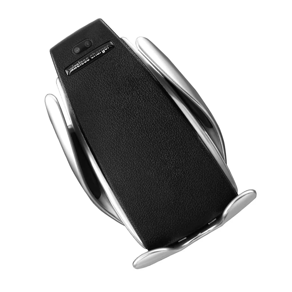 Fast Wireless Car Charger with Auto-Clamp