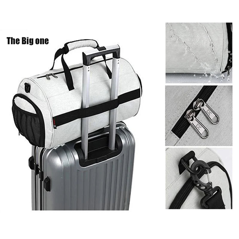 Men's Gym & Travel Duffel Bag