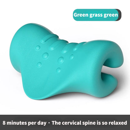 Cervical Spine Pillow for Sleep Traction and Support