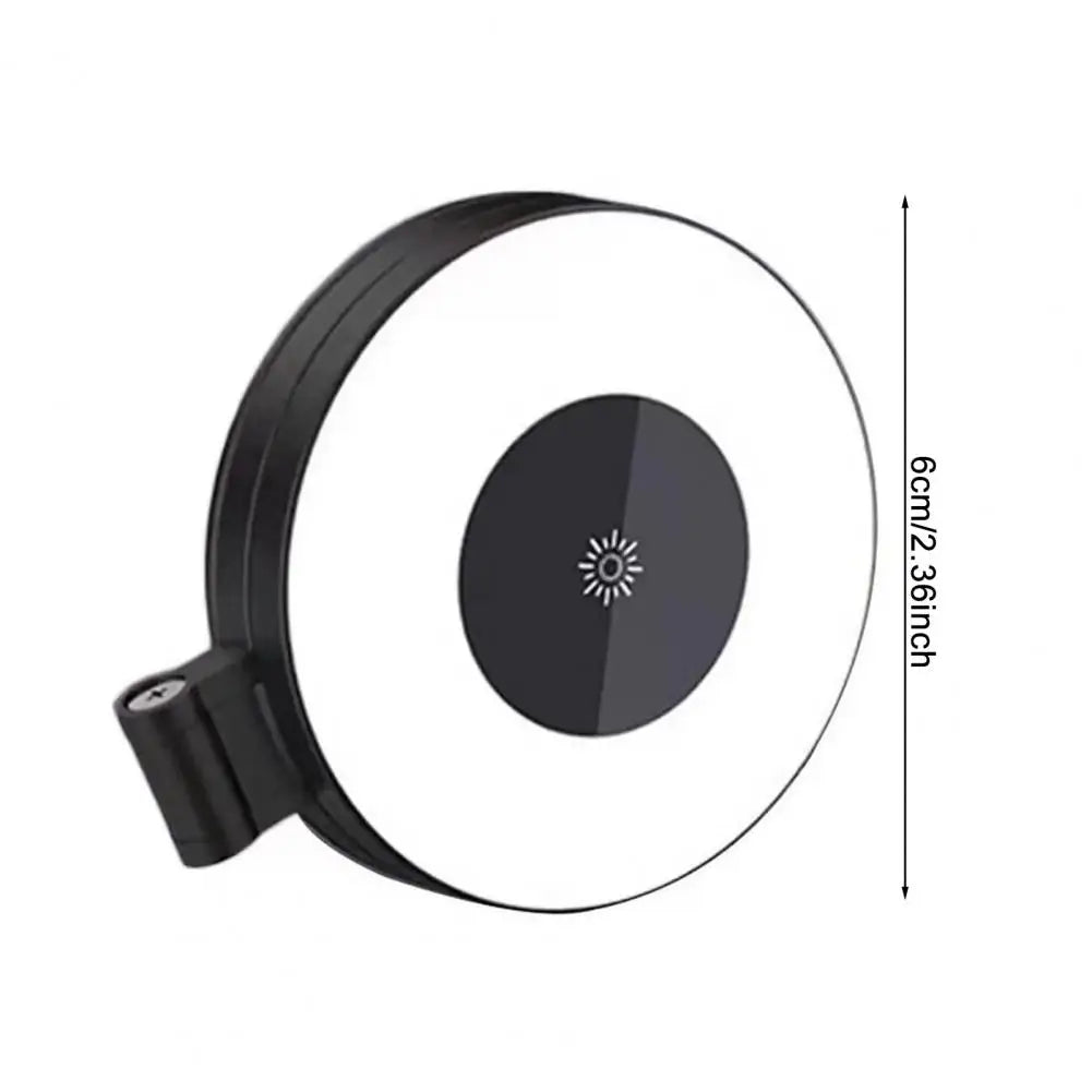 Magnetic Selfie Light Rechargeable LED Selfie Ring Light for Magsafe with Brightness Adjustable Portable LED Phone Fill Light for All Phones Selfies/Photography/Zoom/Video Conference/Vlogging Black