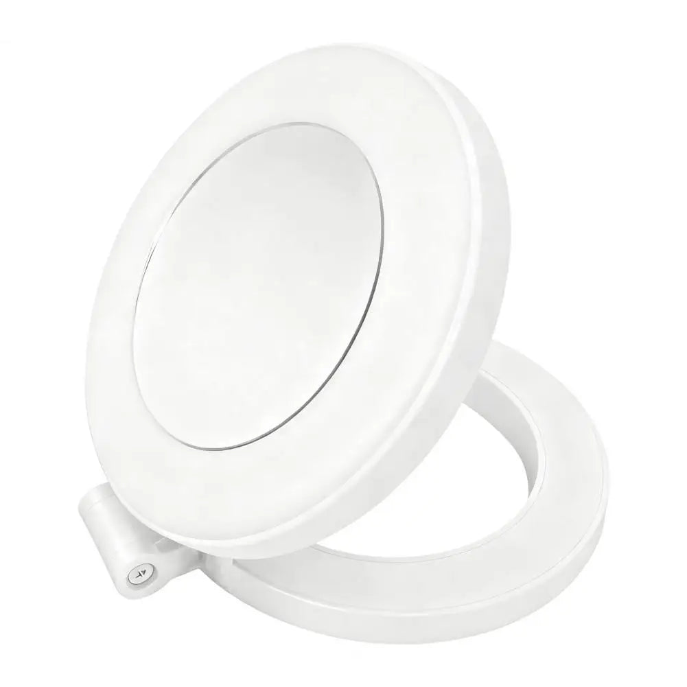 Magnetic Selfie Light Rechargeable LED Selfie Ring Light for Magsafe with Brightness Adjustable Portable LED Phone Fill Light for All Phones Selfies/Photography/Zoom/Video Conference/Vlogging Black