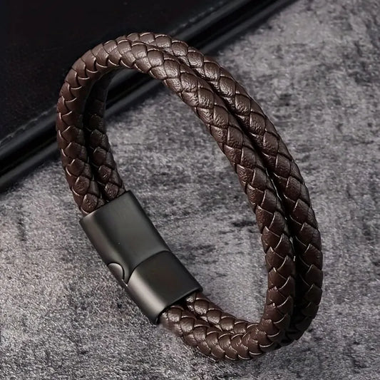 USB Bracelet Charger – Leather Design