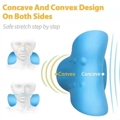 Cervical Spine Pillow for Sleep Traction and Support